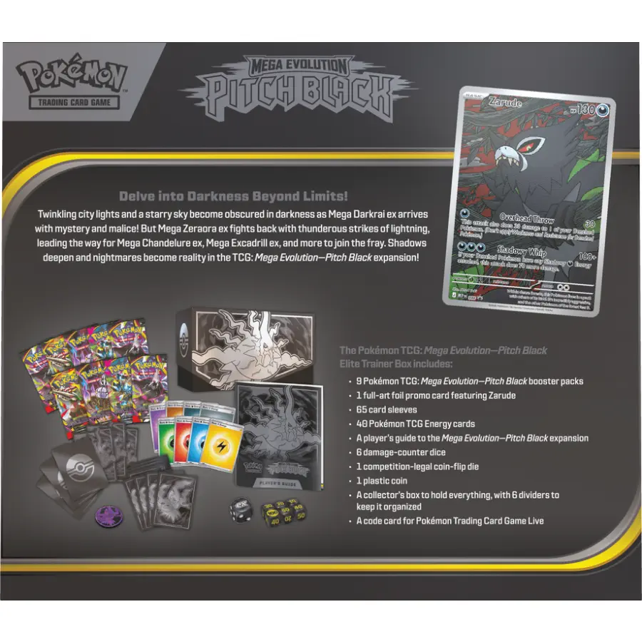 Pitch Black PBL Elite Trainer Box (ENG): Pokemon Pokemon Trainer Boxen