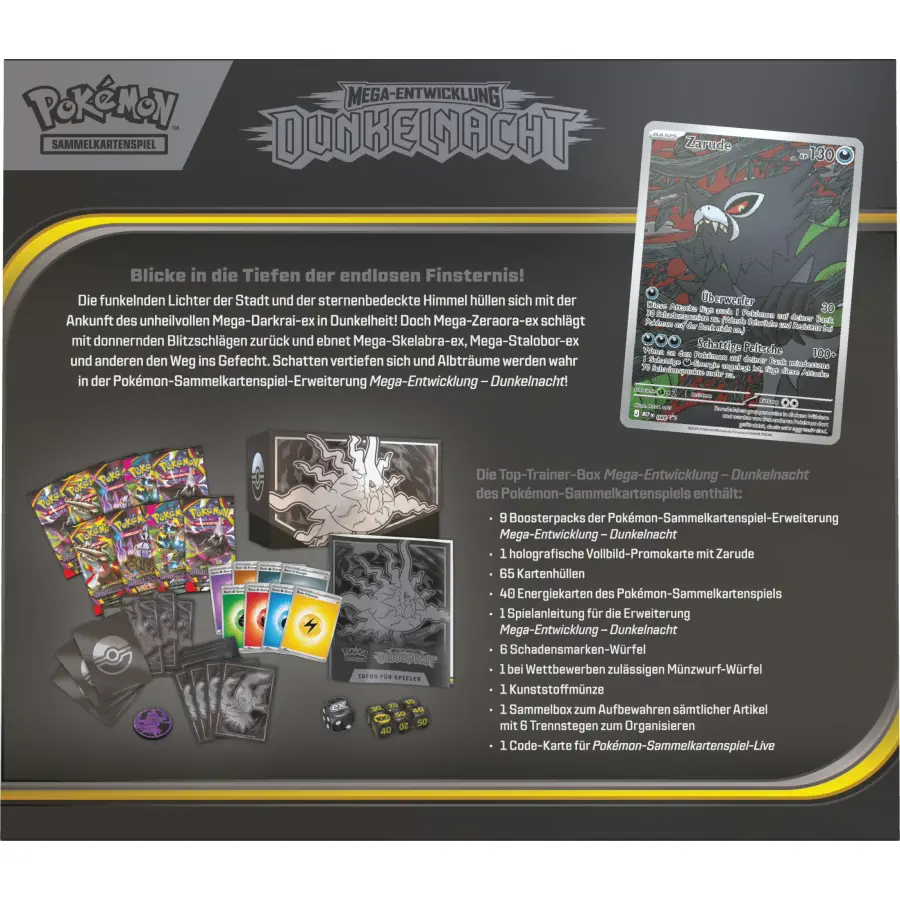 Dunkelnacht PBL Top Trainer Box (DE): Pokemon Pokemon Trainer Boxen