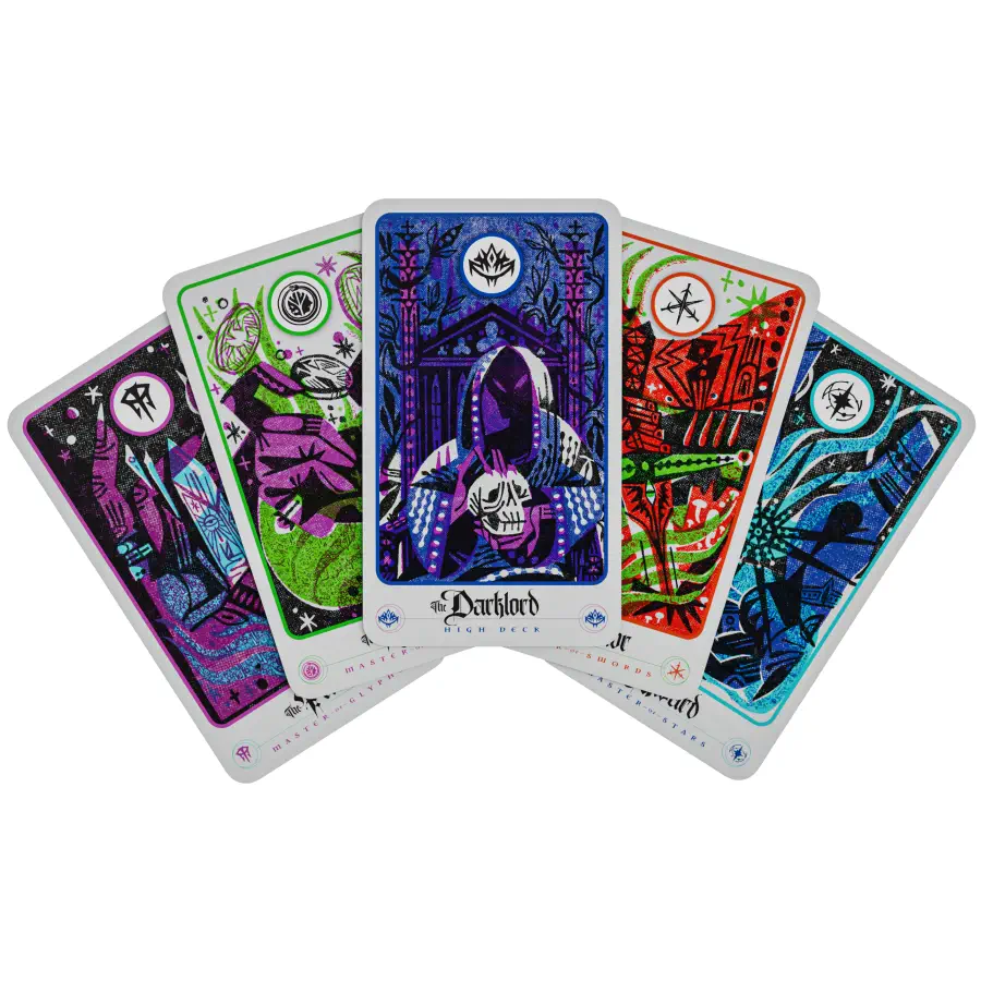 D&D Ravenloft Tarokka Deck (ENG): Dungeons and Dragons DnD Spezialprodukte