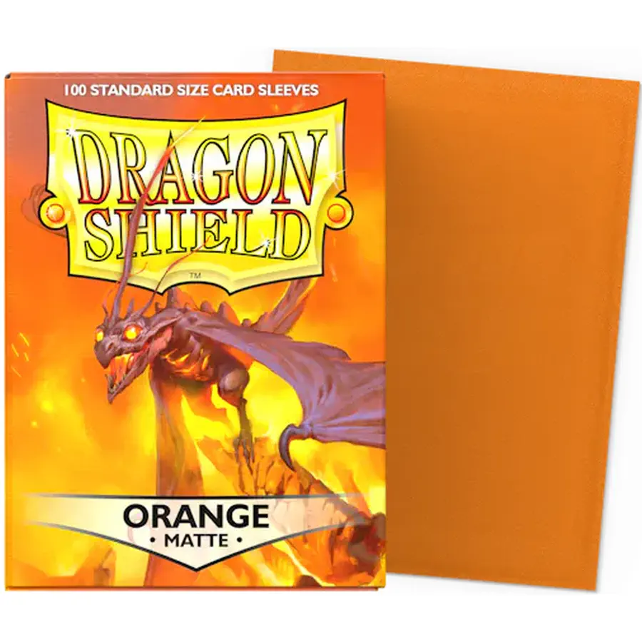 Dragon Shield Matte - Orange (100)
