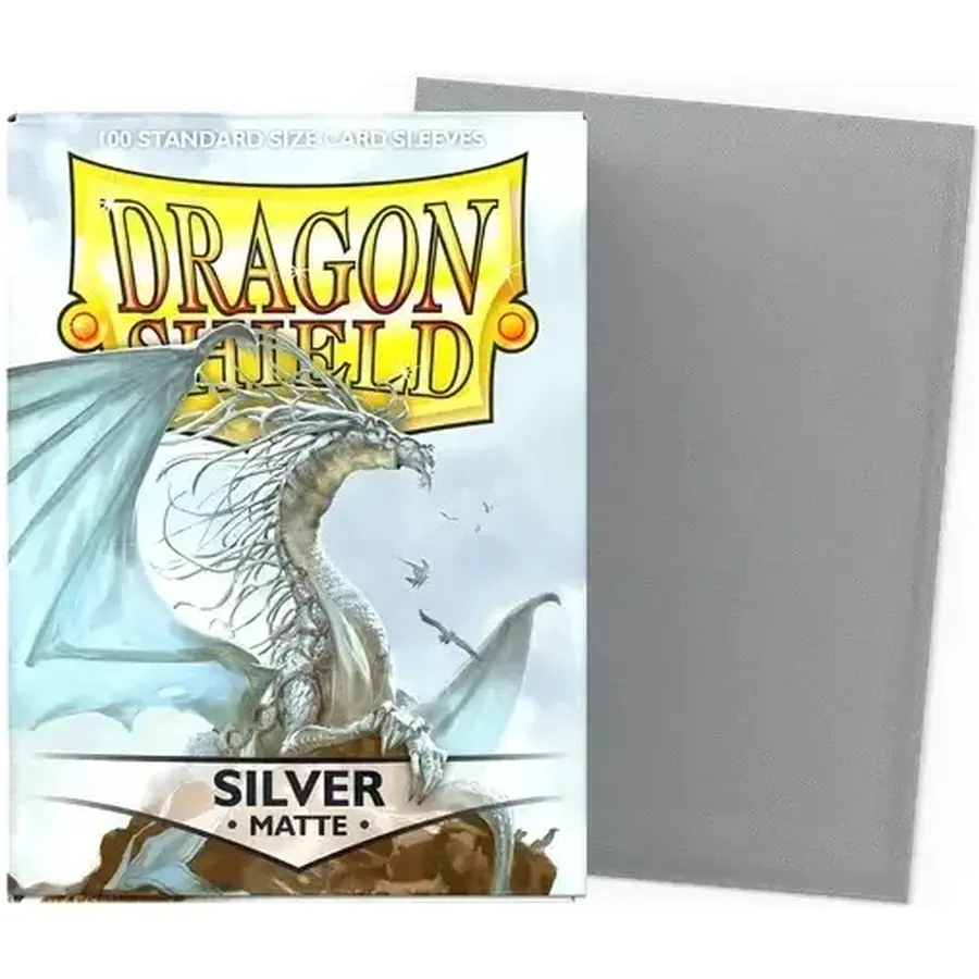 Dragon Shield Matte - Silver (100)