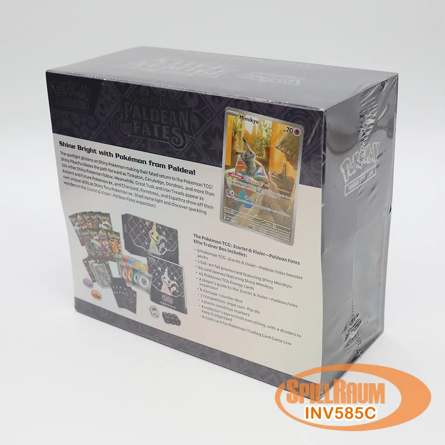 Paldean Fates Elite Trainer Box (ENG): Pokemon Pokemon Trainer Boxen
