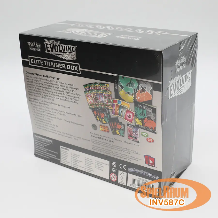 Evolving Skies Elite Trainer Box Ver. LUJF (ENG): Pokemon Pokemon Trainer Boxen