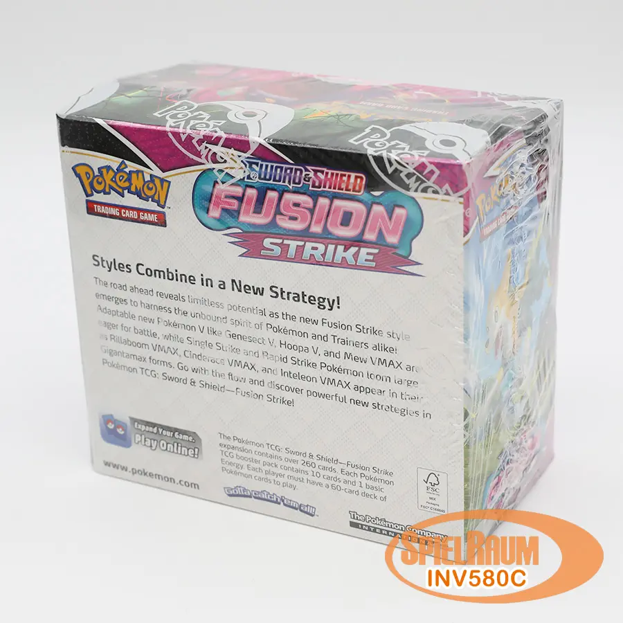 Fusion Strike Boosterdisplay (ENG): Pokemon Pokemon Displays