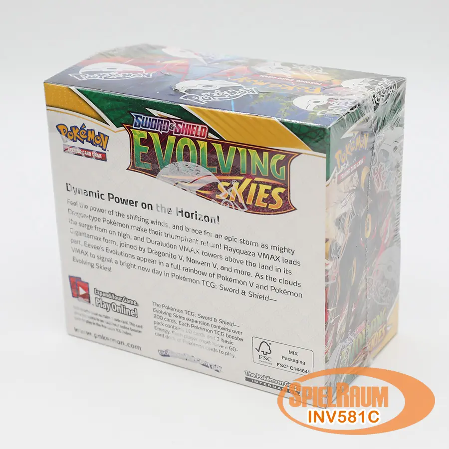 Evolving Skies Boosterdisplay (ENG): Pokemon Pokemon Displays