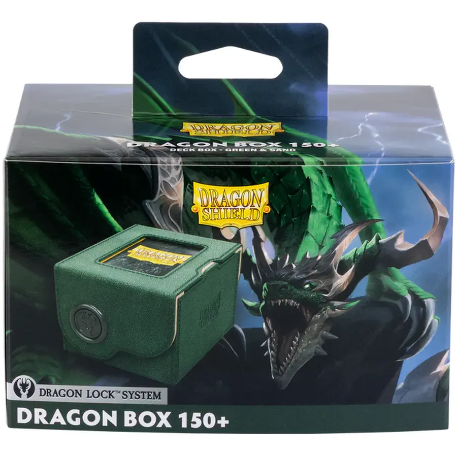Dragon Shield Dragon Box - Green & Sand (150): One Piece Deck Boxen