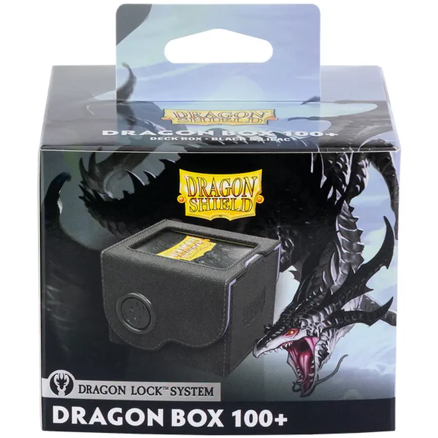 Dragon Shield Dragon Box - Black & Lilac (100): One Piece Deck Boxen