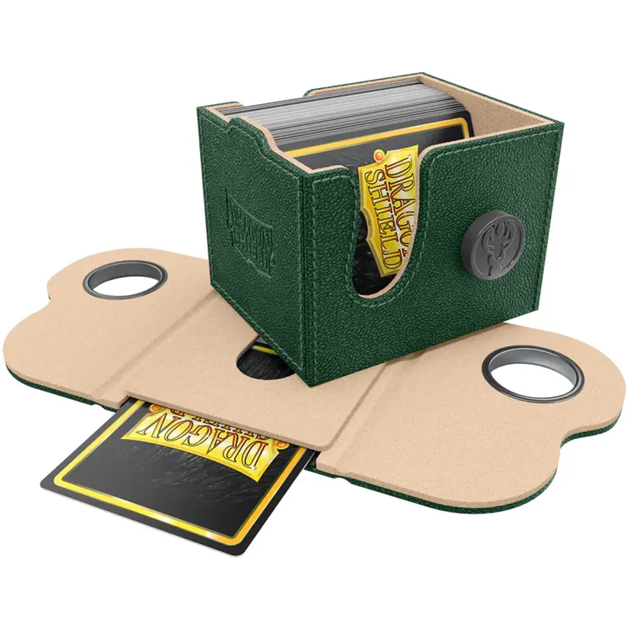 Dragon Shield Dragon Box - Green & Sand (100): One Piece Deck Boxen
