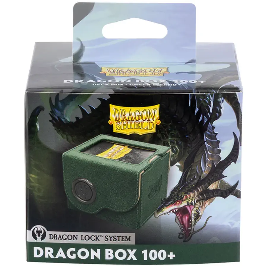 Dragon Shield Dragon Box - Green & Sand (100): One Piece Deck Boxen