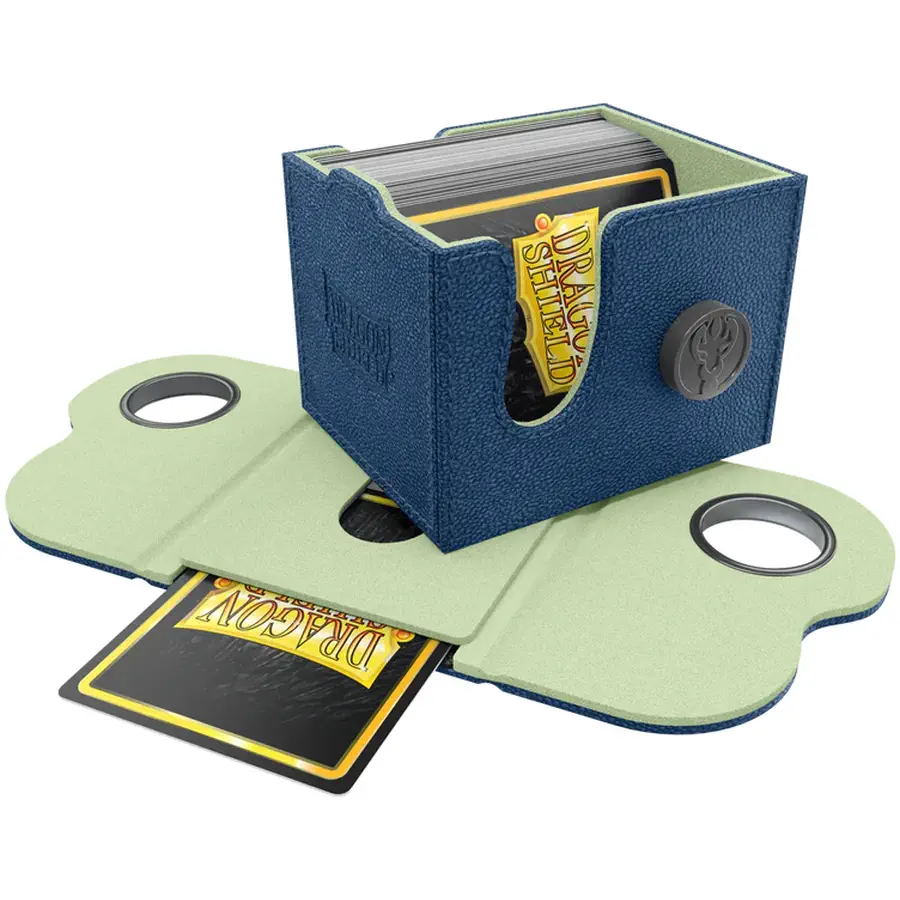 Dragon Shield Dragon Box - Blue & Mint (100): andere Sammelkartenspiele Deck Boxen