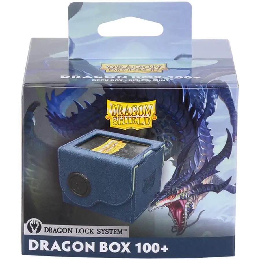 Dragon Shield Dragon Box - Blue & Mint (100): andere Sammelkartenspiele Deck Boxen