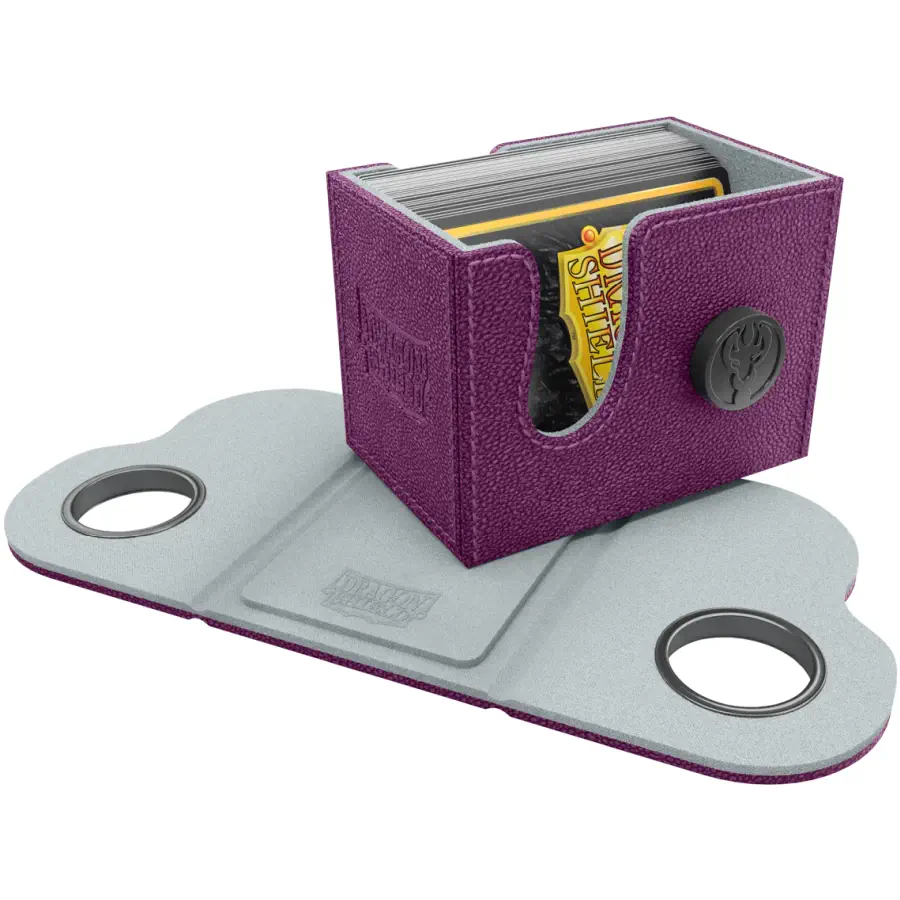 Dragon Shield Dragon Box - Purple & Frost (80): andere Sammelkartenspiele Deck Boxen