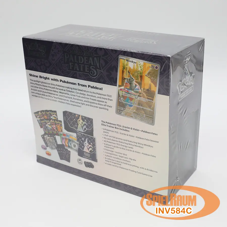 Paldean Fates Elite Trainer Box (ENG): Pokemon Pokemon Trainer Boxen