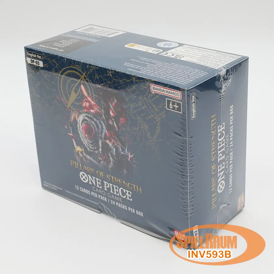 Pillars Of Strength OP03 Boosterdisplay (ENG): One Piece One Piece Displays