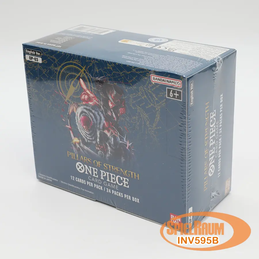 Pillars Of Strength OP03 Boosterdisplay (ENG): One Piece One Piece Displays