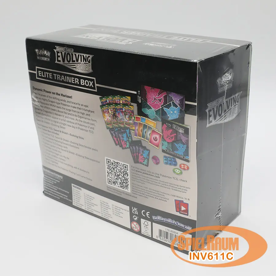 Evolving Skies Elite Trainer Box Ver. SEGV (ENG): Pokemon Pokemon Trainer Boxen