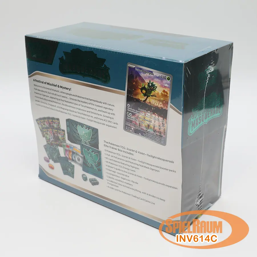 Twilight Masquerade Elite Trainer Box (ENG): Pokemon Pokemon Trainer Boxen