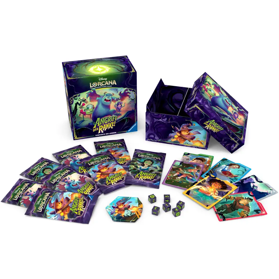 Angriff der Ranke! 13ATV Schatzkiste der Luminari (DE): Lorcana Lorcana Spezialprodukte