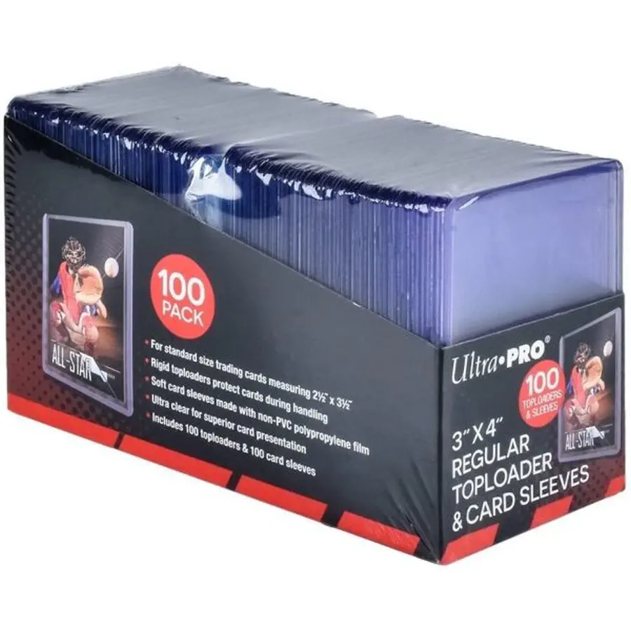 Ultra Pro Toploader & Penny Sleeves Combo (100/100)