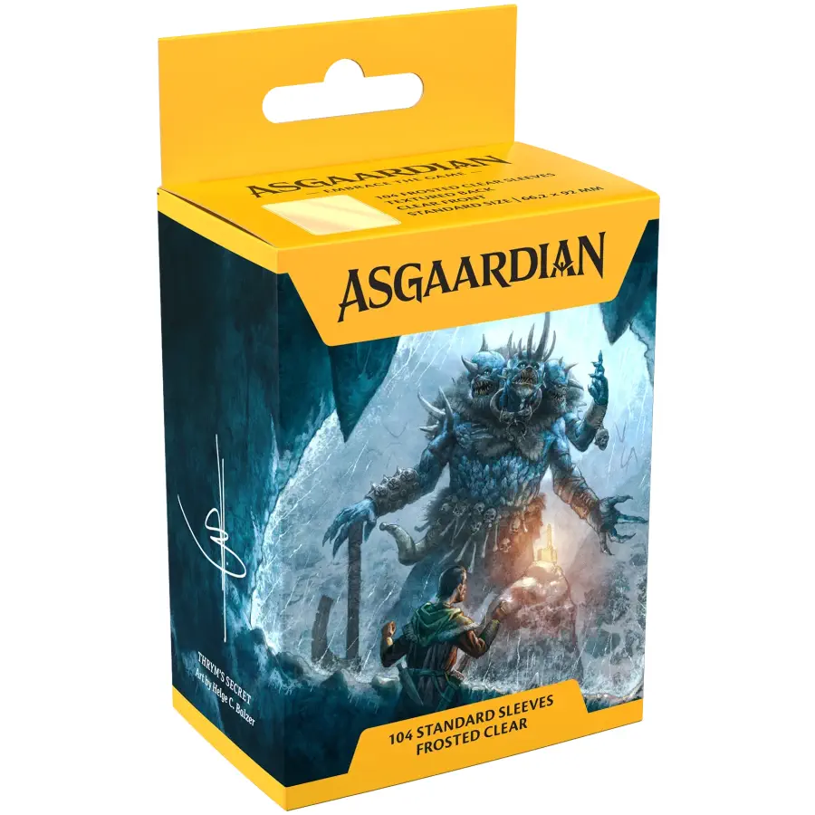 Asgaardian Sleeves - Frosted Clear (104)