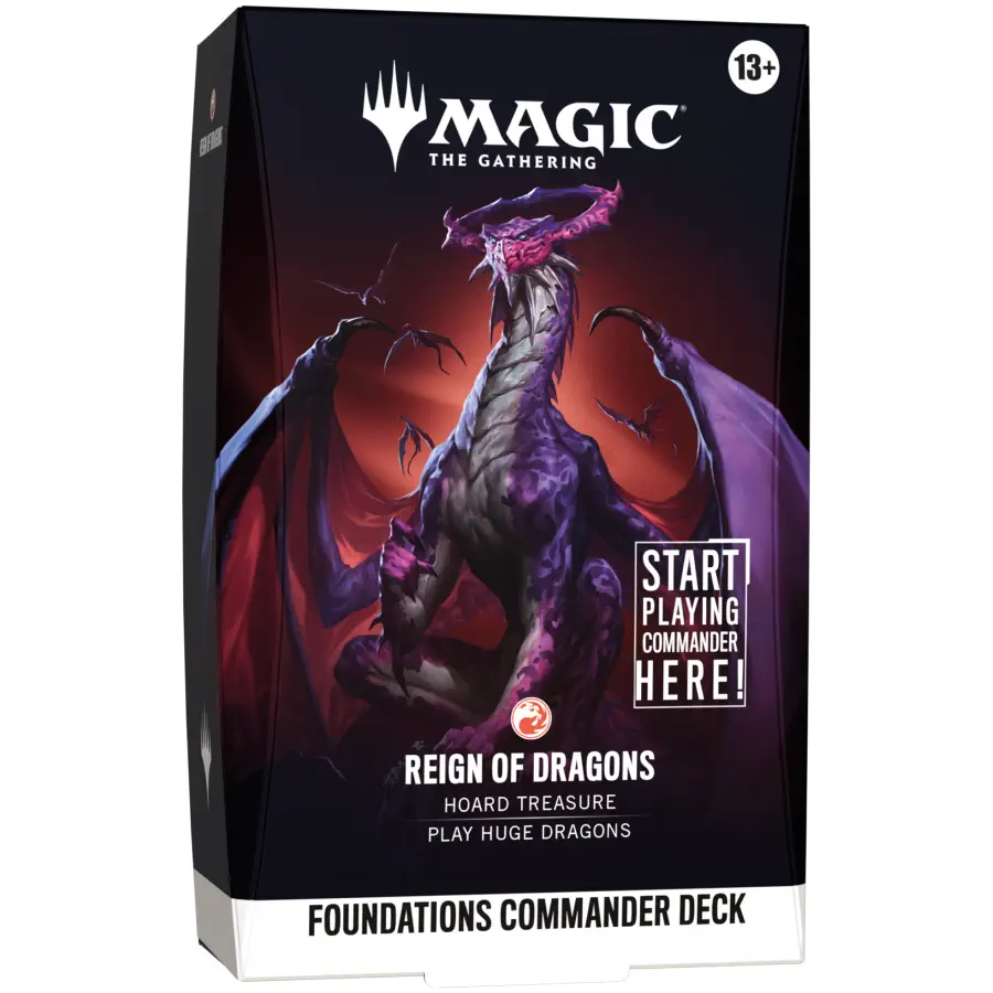 Foundations Commander Deck - Reign of Dragons (ENG)