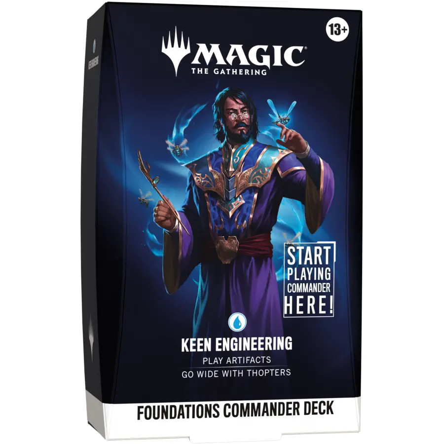 Foundations Commander Deck - Keen Engineering (ENG)