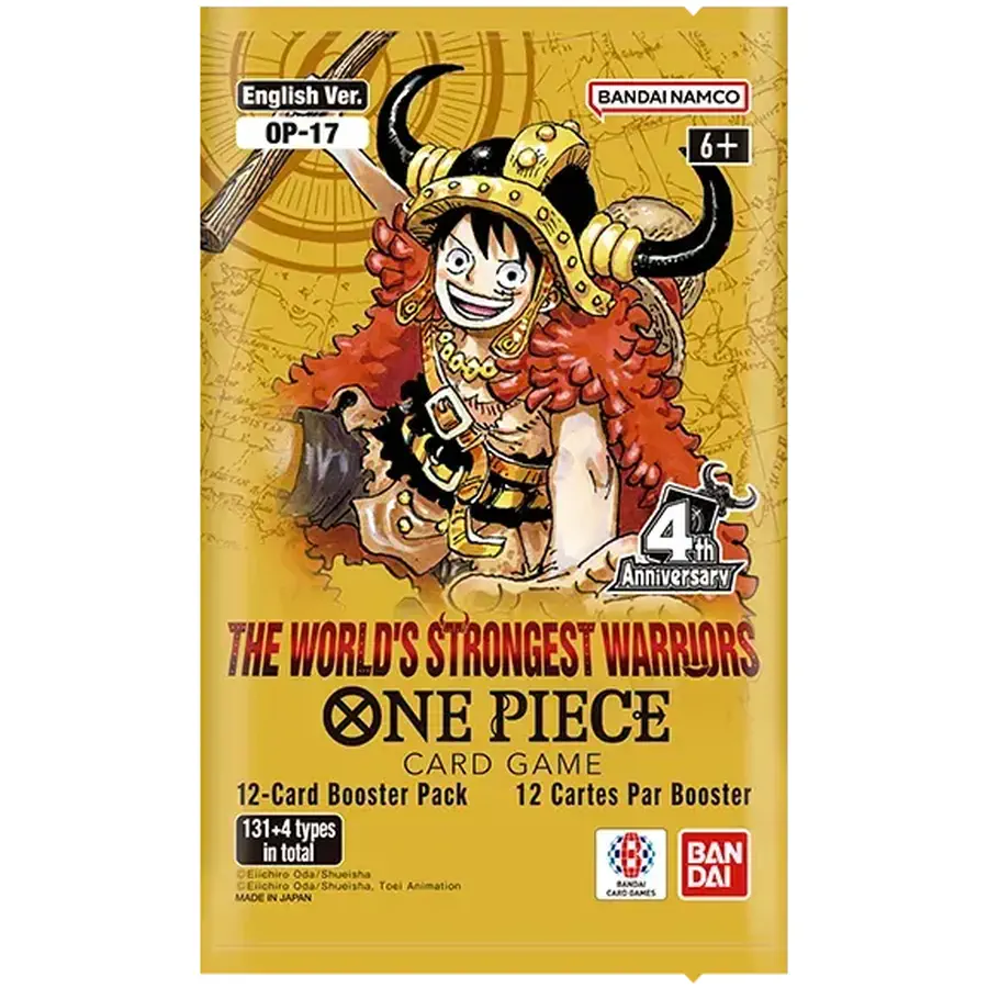 The Worlds Strongest Warriors OP17 Booster (ENG): One Piece One Piece Booster