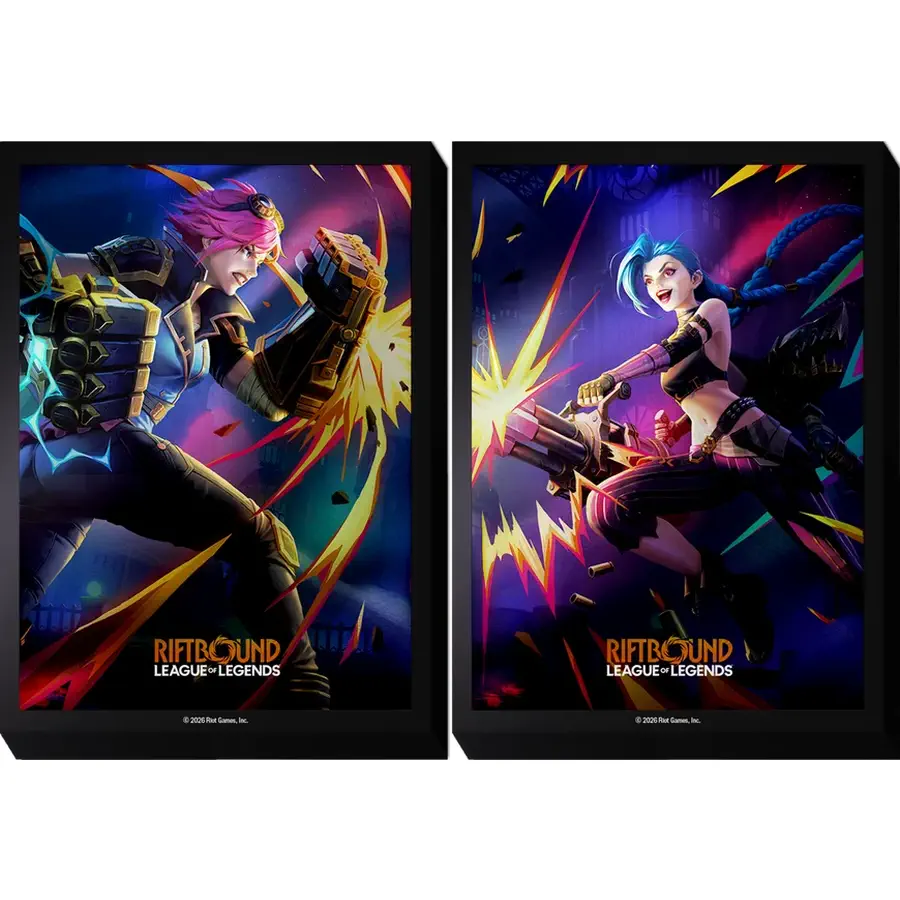 Vendetta Art Sleeves - Vi vs Jinx (100)