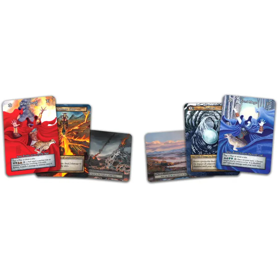 Frost Mage VS Lavamancer Decks (ENG): andere Sammelkartenspiele Sorcery TCG