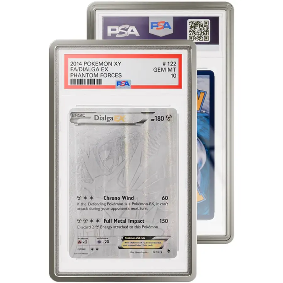 Graded Guard Metalic Case - Silver