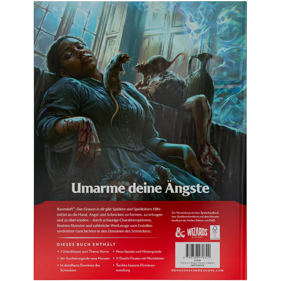 D&D Ravenloft: Das Grauen in Dir (DE): Dungeons and Dragons DnD Bücher