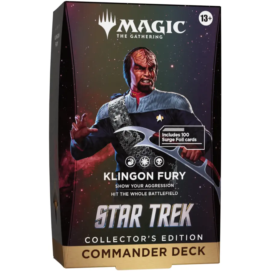 Star Trek Collector's Edition Commander Deck - Klingon Fury (ENG)
