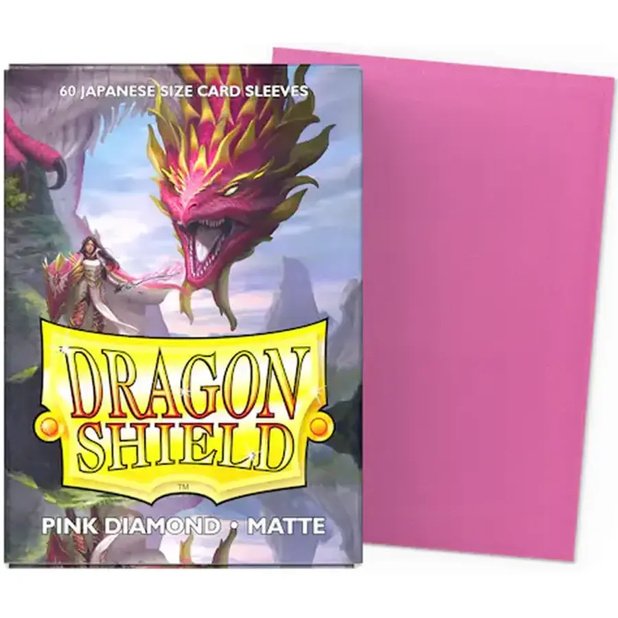 Dragon Shield Japanese Matte - Pink Diamond (60)