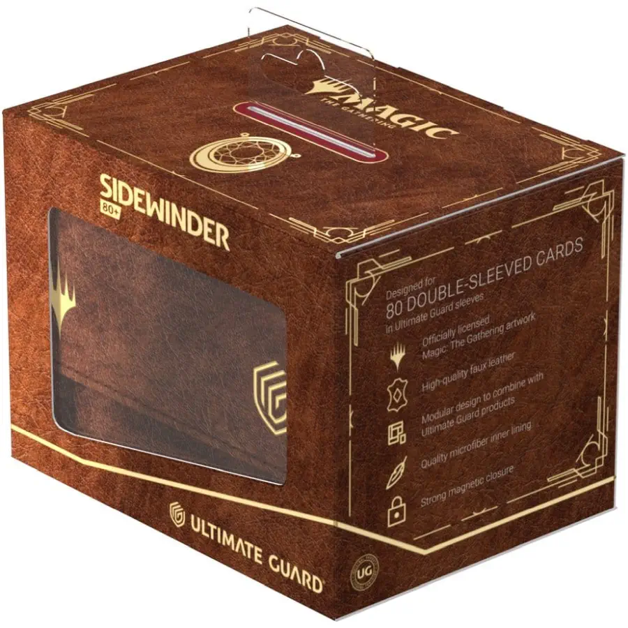 Ultimate Guard Sidewinder - Mox Ruby (80): Magic: The Gathering Magic Deck Boxen