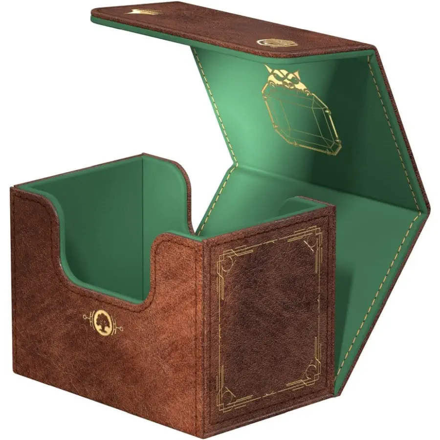 Ultimate Guard Sidewinder - Mox Emerald (80): Magic: The Gathering Magic Deck Boxen