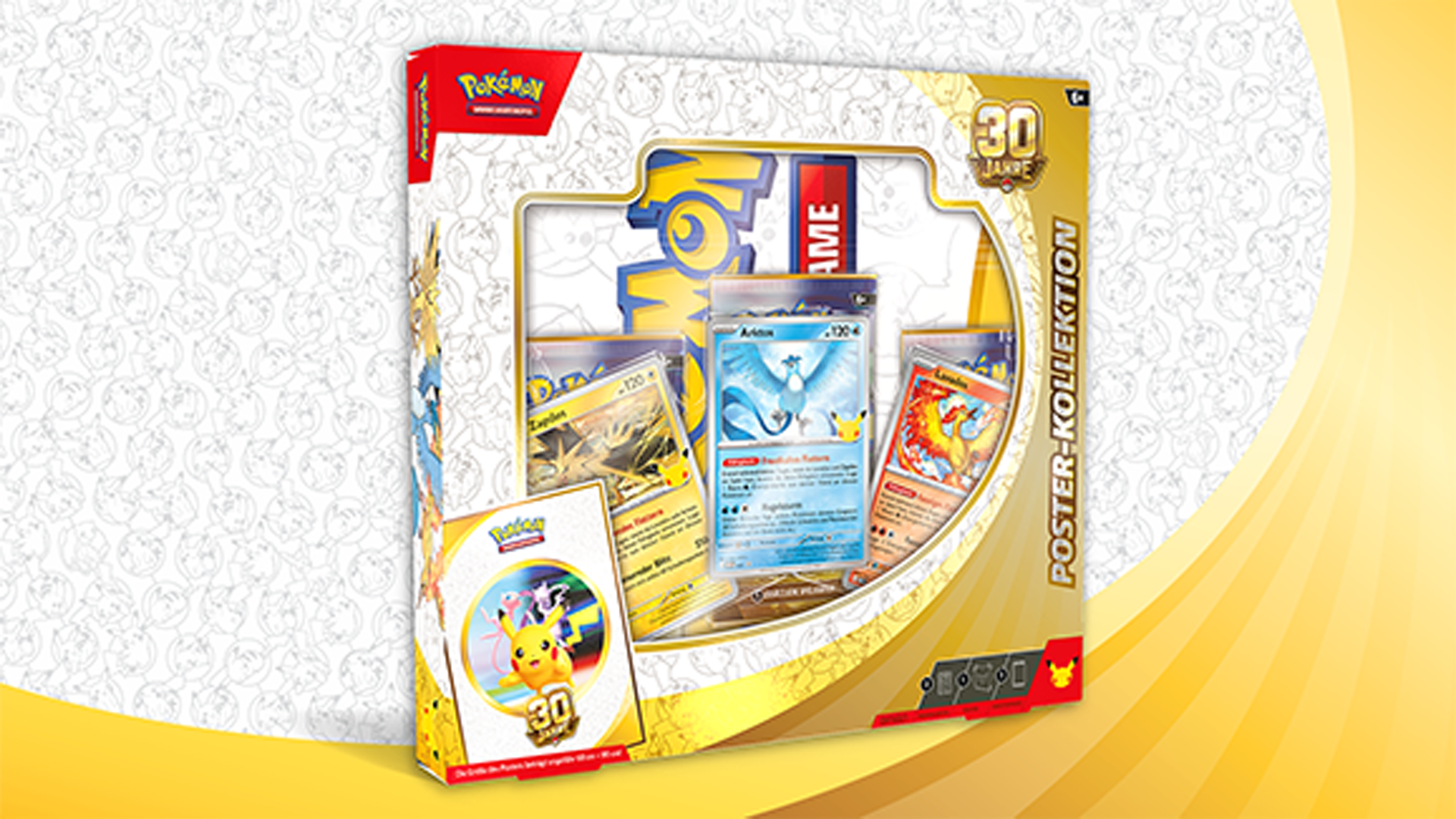 Pokémon 30 Jahre Poster Kollektion: Verkauf am 1. Oktober im SpielRaum