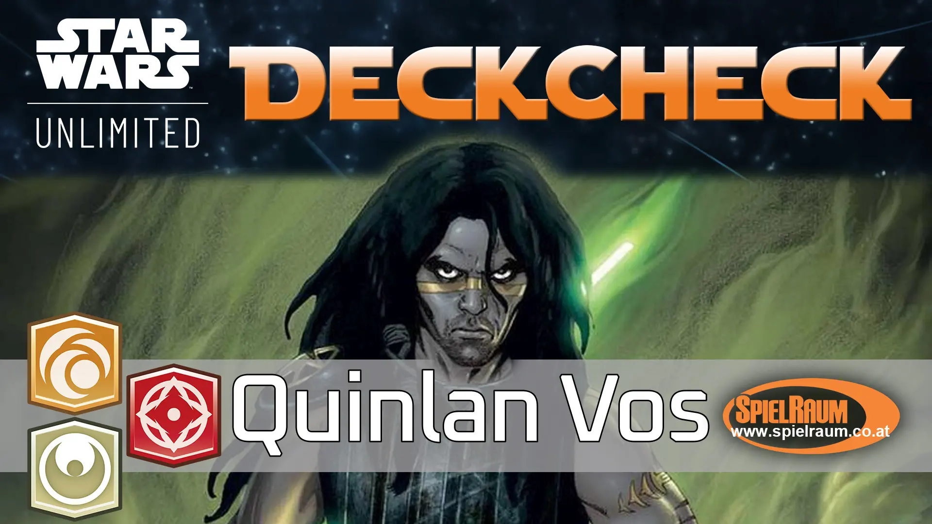 Star Wars Unlimited DeckCheck - Quinlan Vos