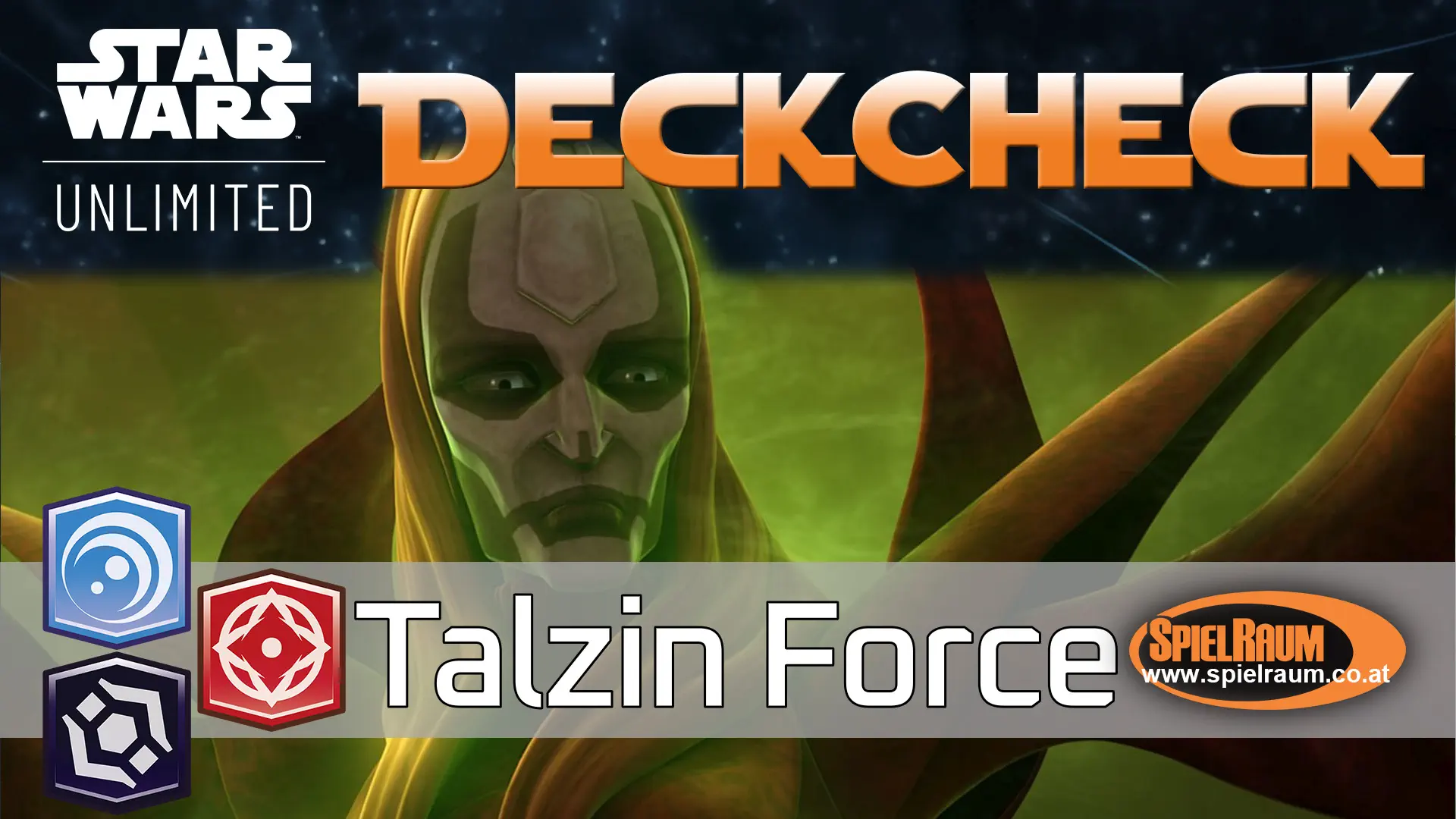 Star Wars Unlimited DeckCheck - Talzin Force Red
