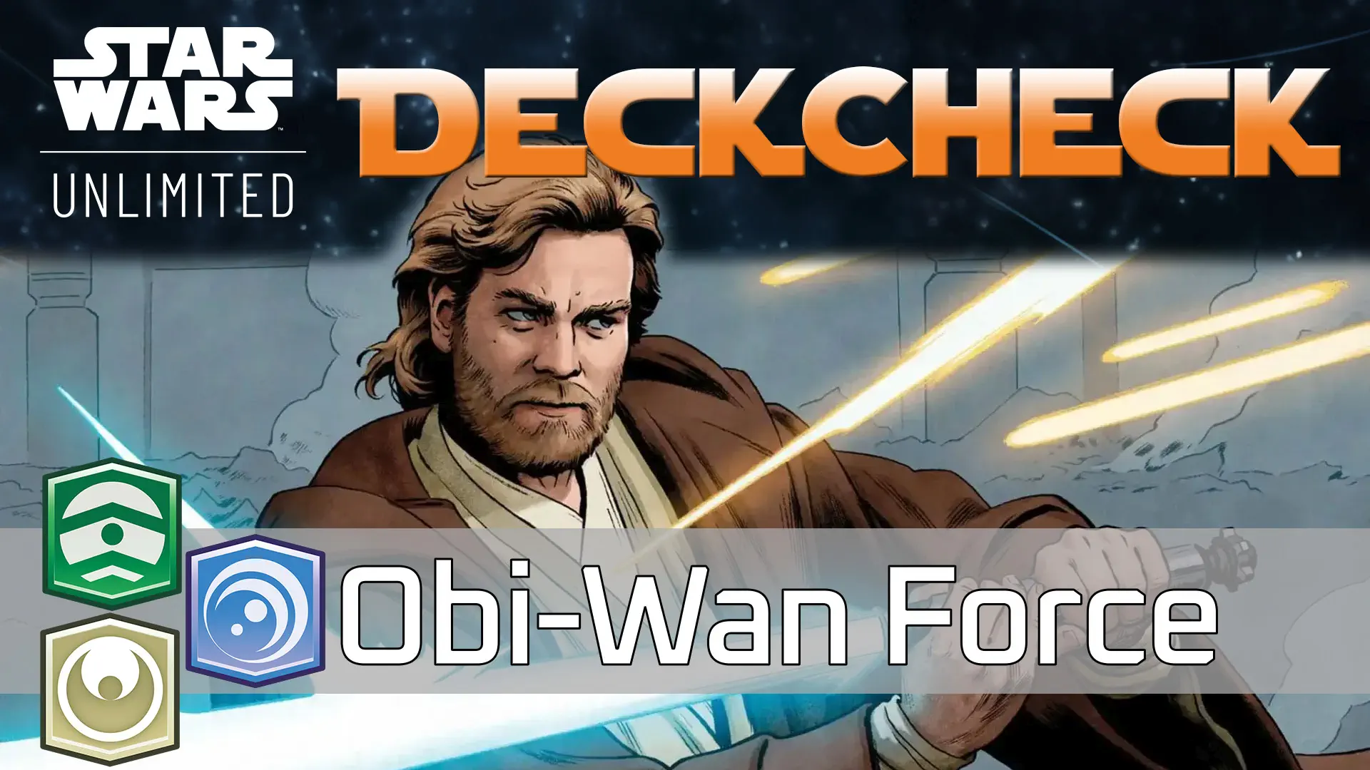 Star Wars Unlimited DeckCheck - Obi-Wan macht Blau