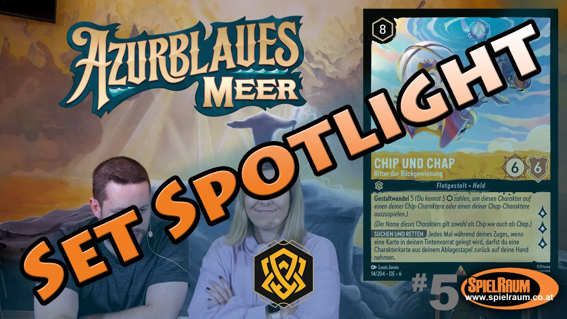 Lorcana Set Spotlight - Azurblaues Meer 