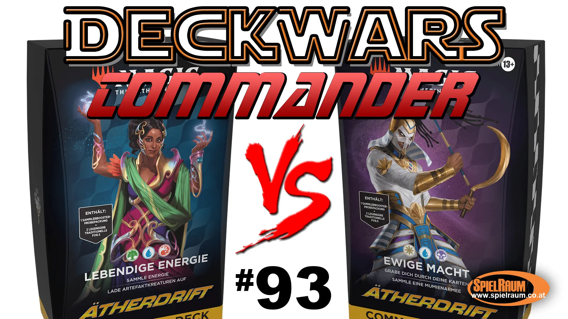 Deckwars 93 - Commander - Aetherdrift - Living Energy VS. Eternal Might