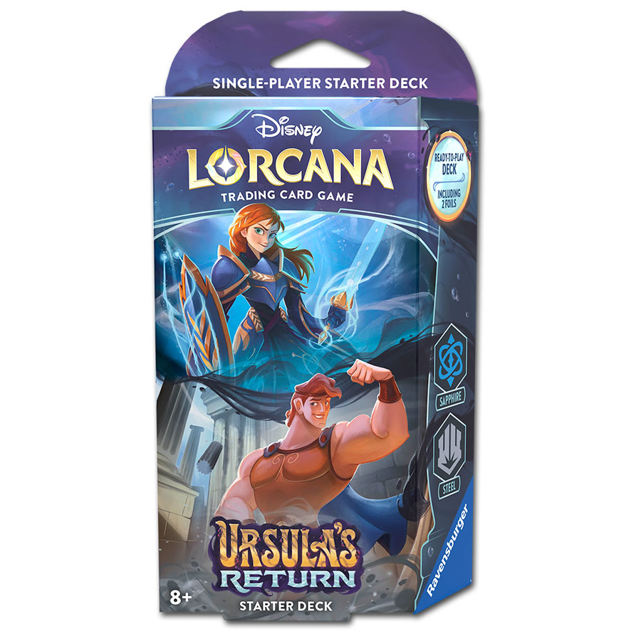 Ursula's Return 4URS Starter Deck - Sapphire/Steel (ENG)