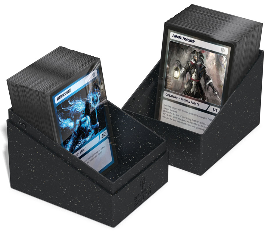 Ultimate Guard Return To Earth Boulder Deck Case 133+ Black: Magic: The Gathering Deck Boxen