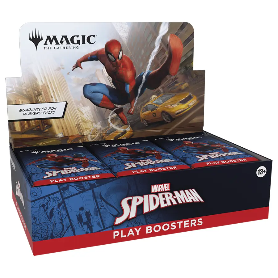 Marvel: Spiderman Play Boosterdisplay (ENG)