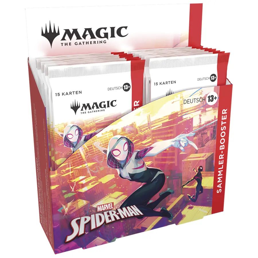 Marvel: Spiderman Sammler Boosterdisplay (DE)