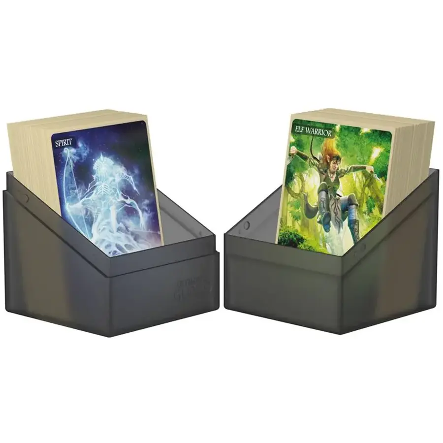 Ultimate Guard Boulder Deck Case 100+ Black/ Onyx: Magic: The Gathering Deck Boxen