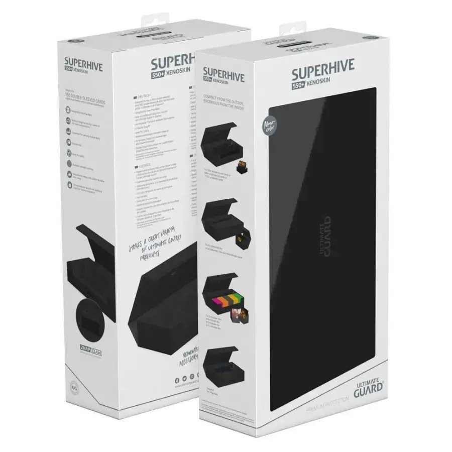Ultimate Guard Superhive 550+ Black: Magic: The Gathering Deck Boxen