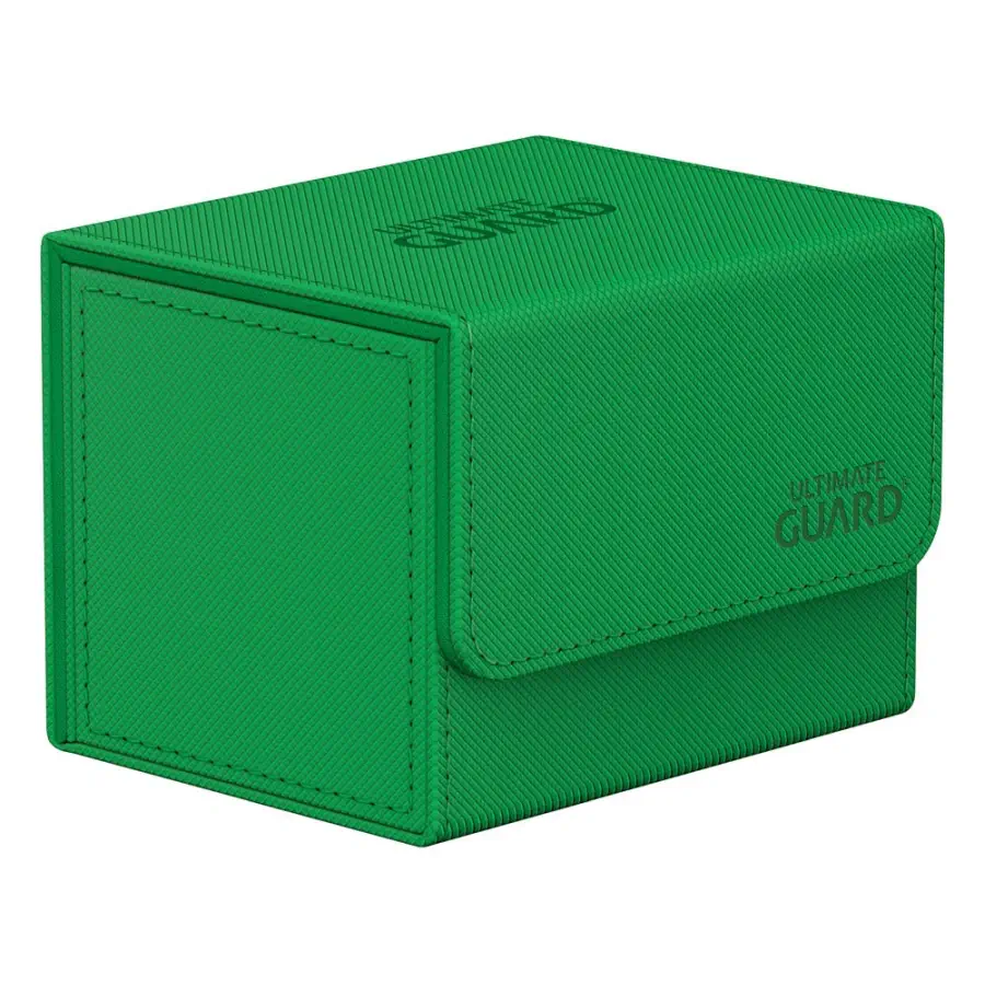 Ultimate Guard SideWinder XenoSkin Deck Monocolor Case 100+ Green