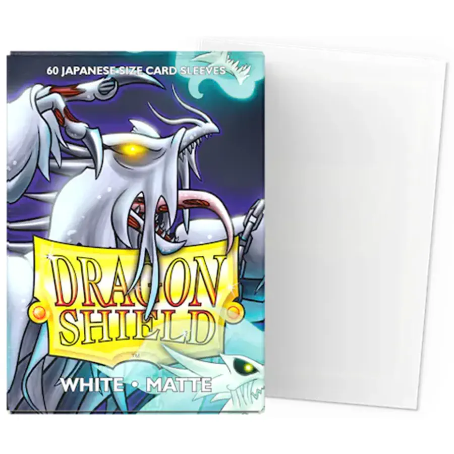 Dragon Shield Japanese Matte - White (60)