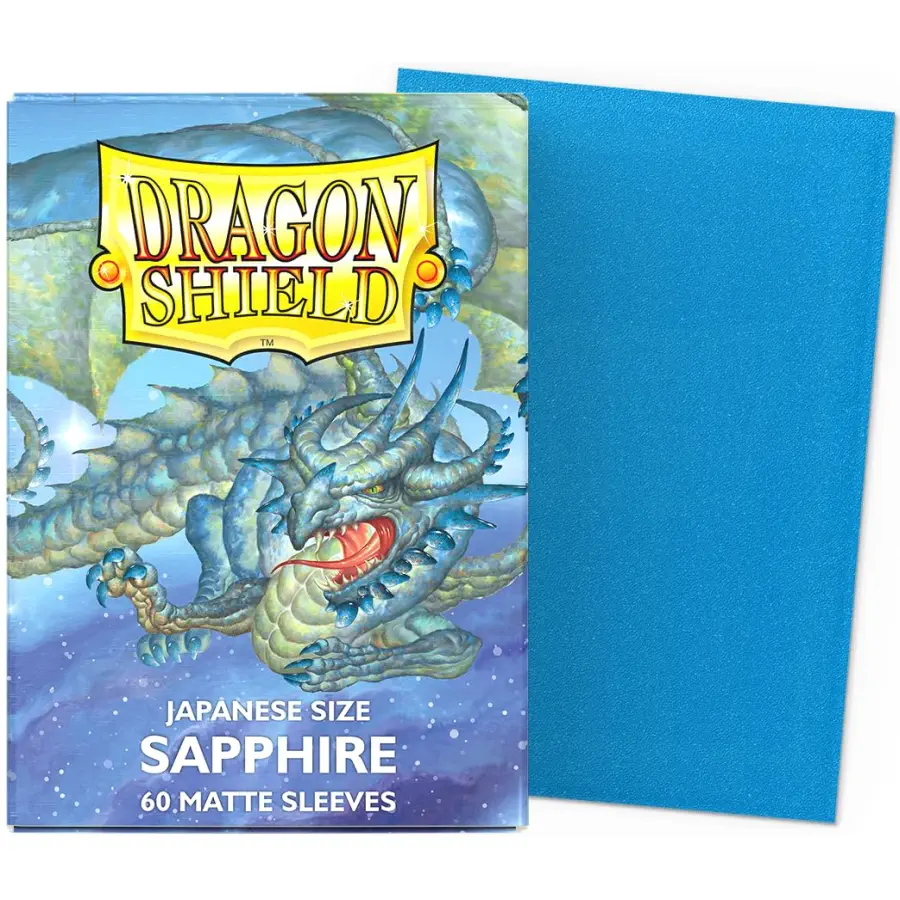 Dragon Shield Japanese Matte - Sapphire (60)